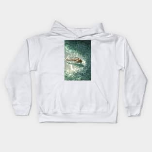 Cutting Through the Shallows Kids Hoodie